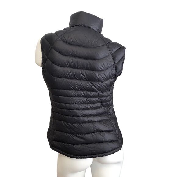 Bernardo Goose Down Vest Black Full Zip Puffer Vest Womens Small - Picture 2 of 8